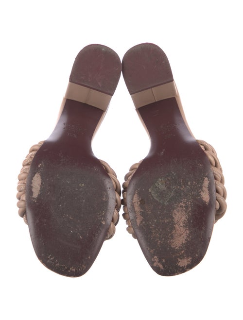 Valentino Leather Slides