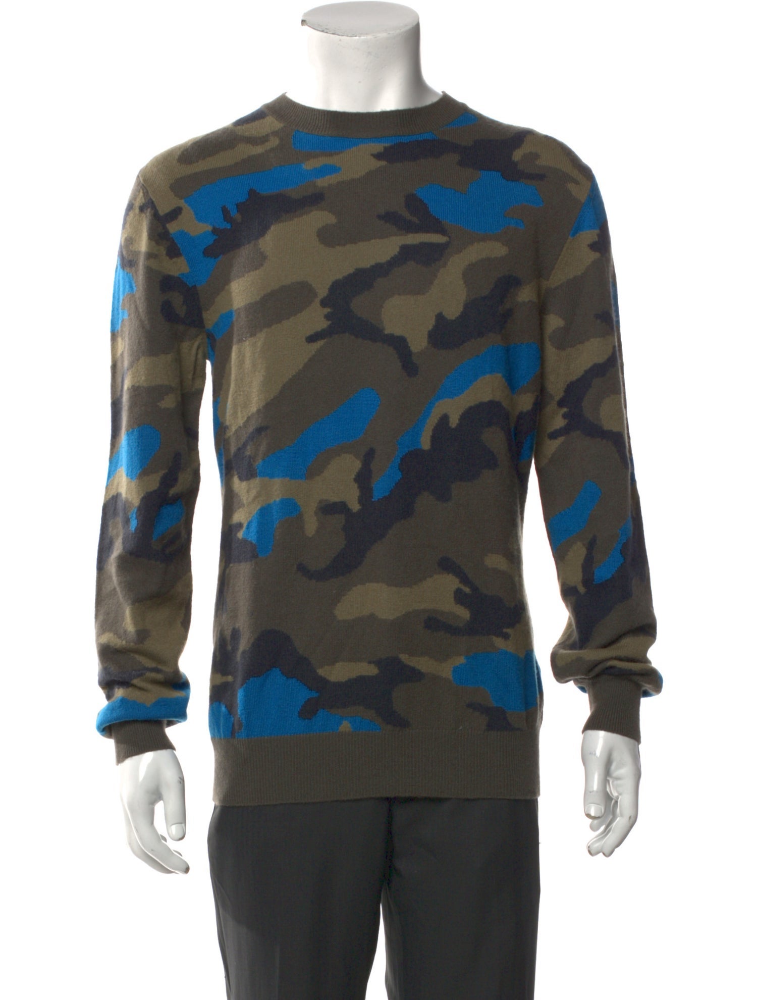 Valentino Rockstud Accents Cashmere Pullover