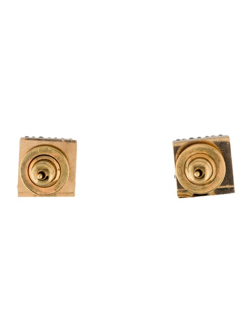 Valentino Crystal Rockstud Stud Earrings