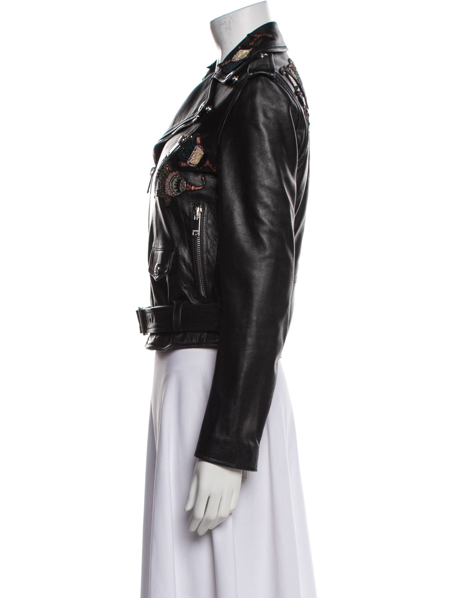 Valentino Leather Biker Jacket