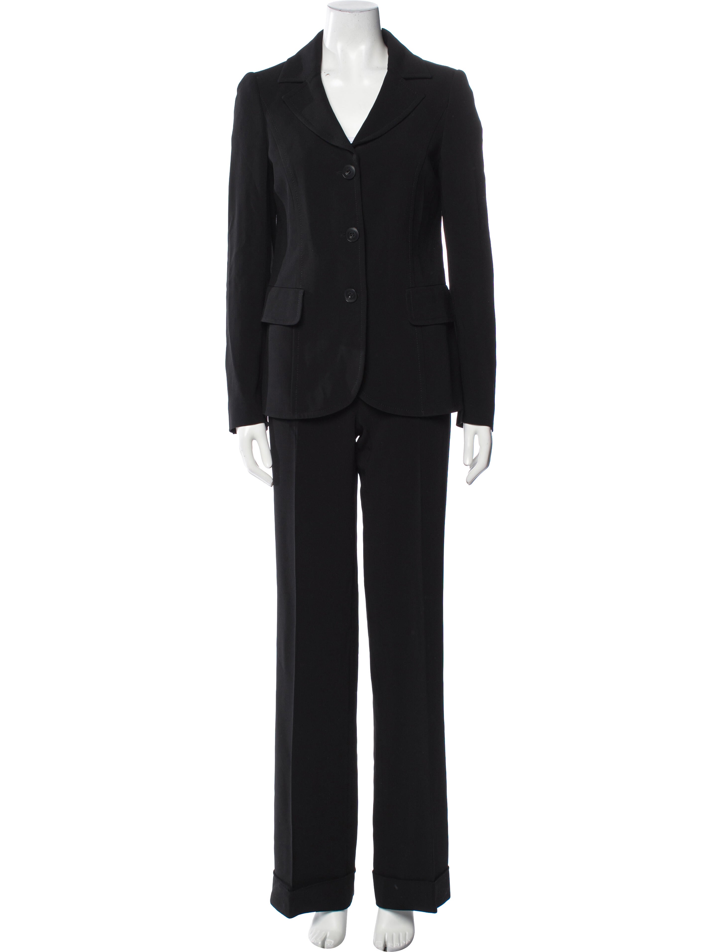 Valentino Virgin Wool Pantsuit
