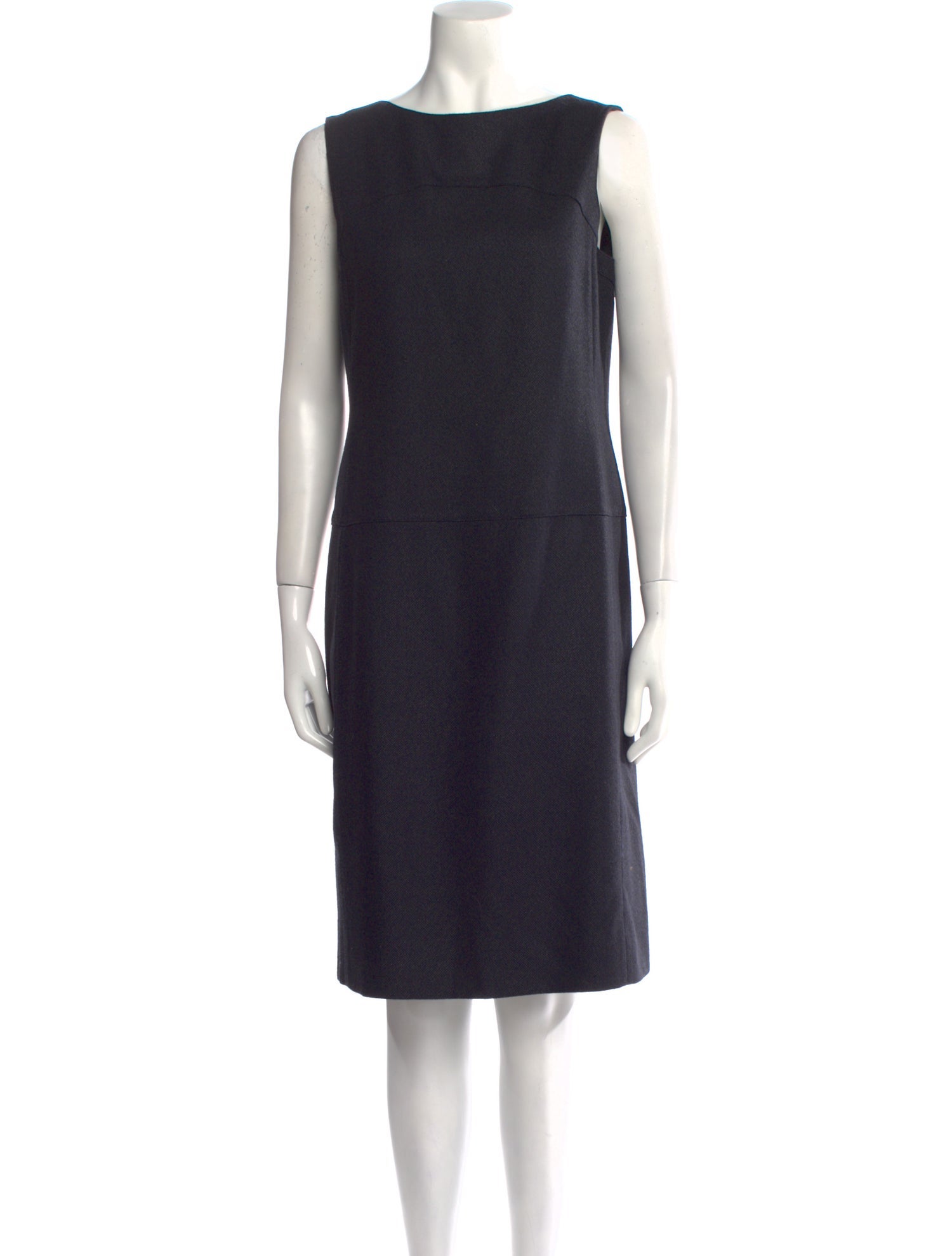 Valentino Virgin Wool Knee-Length Dress