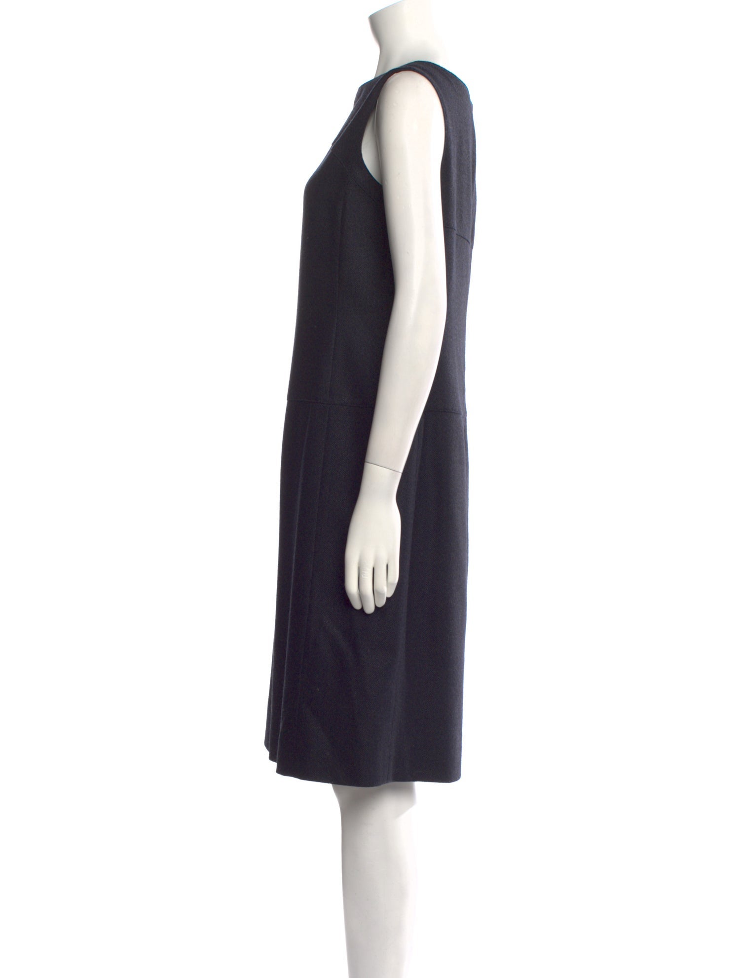 Valentino Virgin Wool Knee-Length Dress
