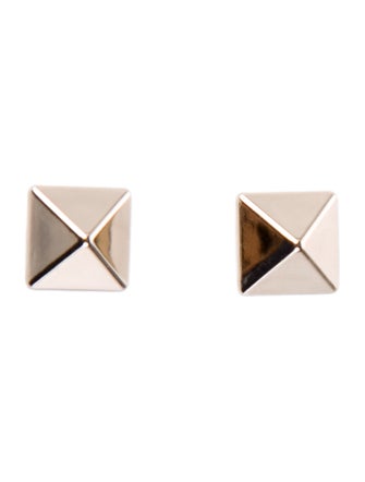 Valentino Rockstud Accents Leather Slides