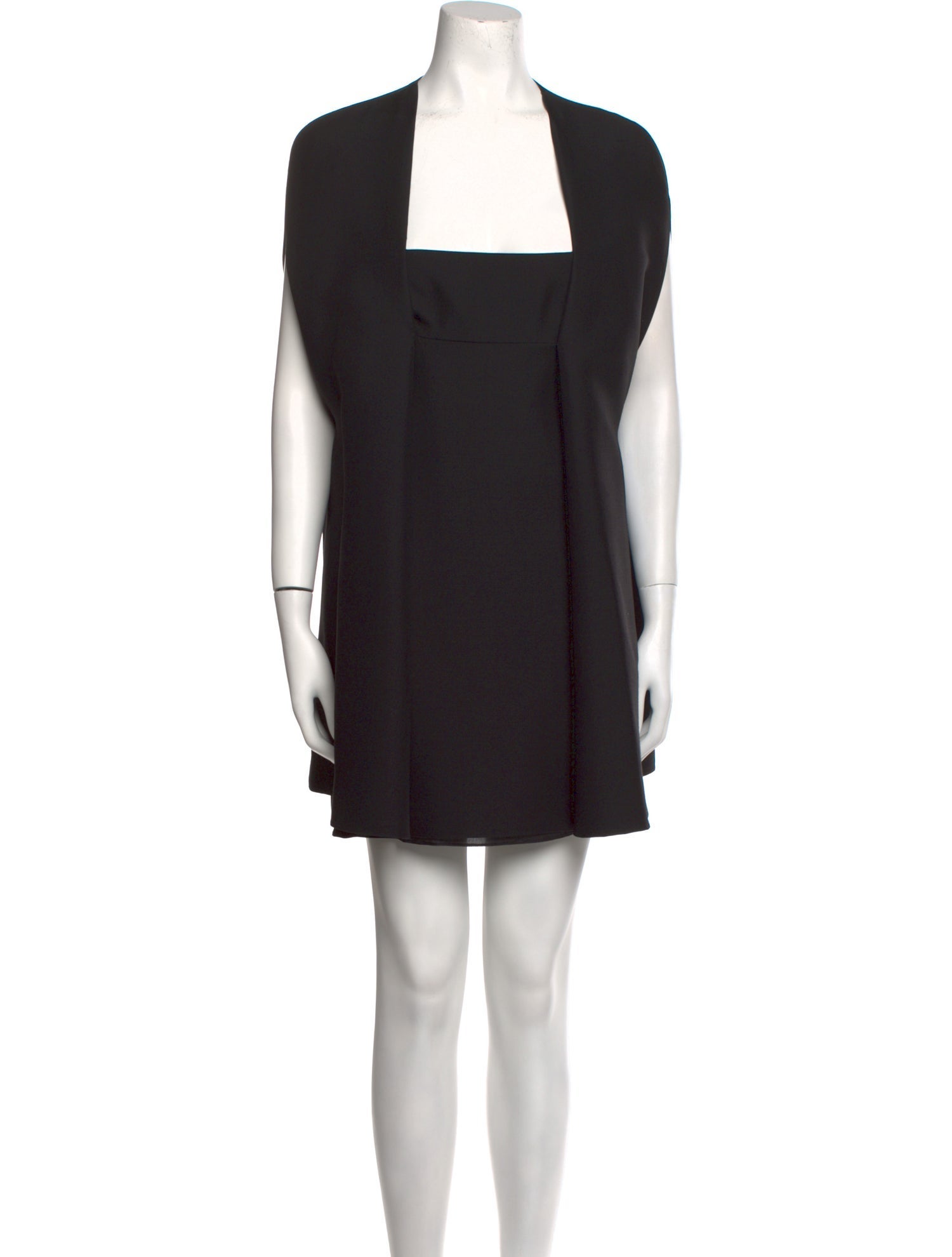 Valentino Square Neckline Mini Dress