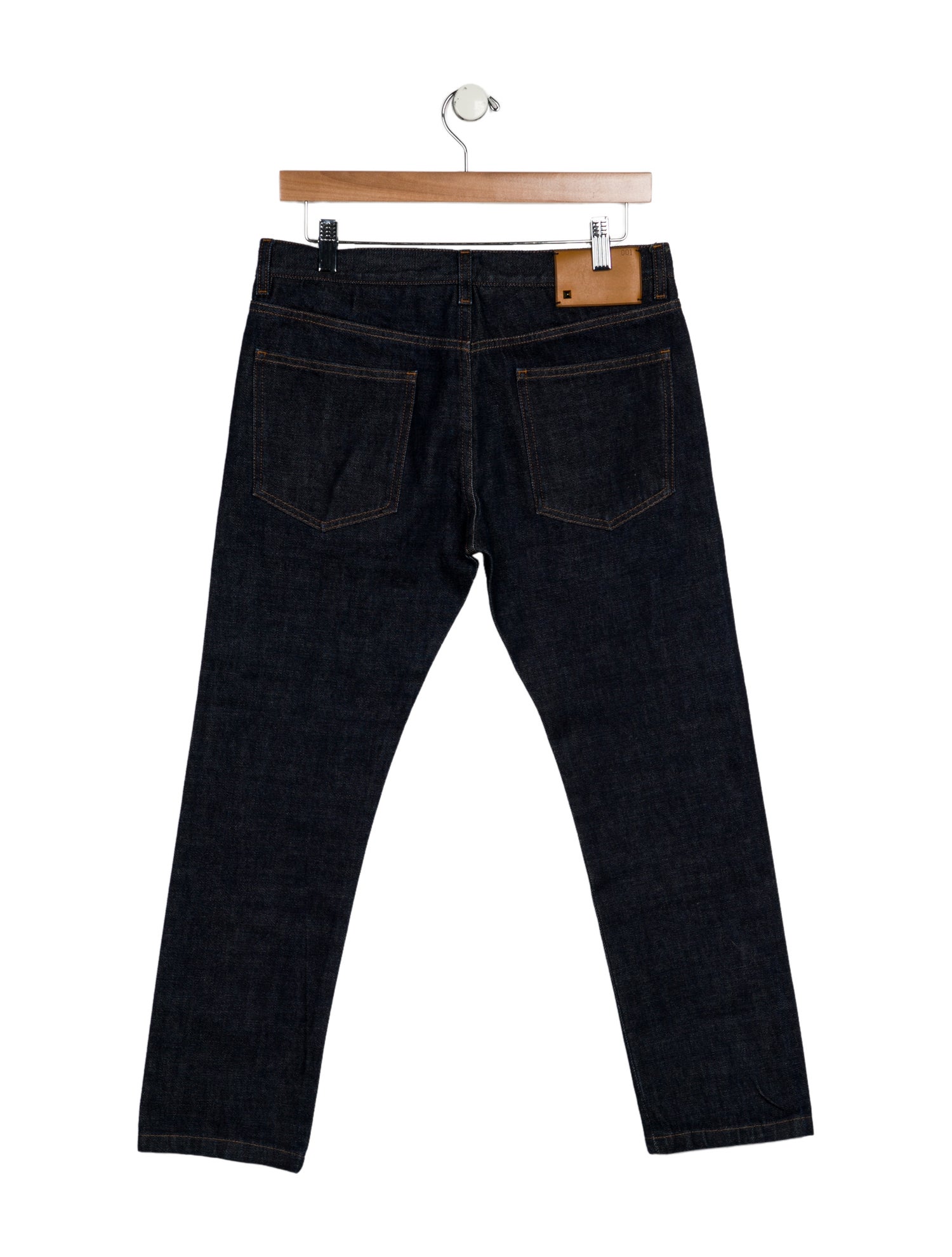 Valentino Rockstud Accents Skinny Jeans