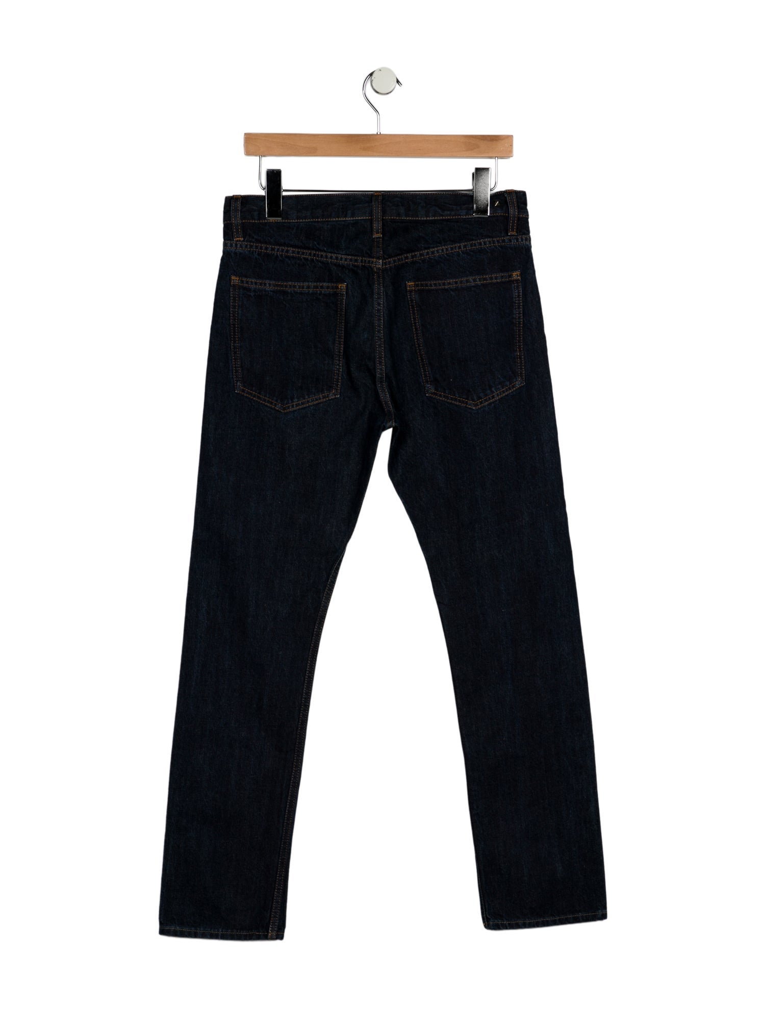 Valentino High-Rise Straight Leg Jeans