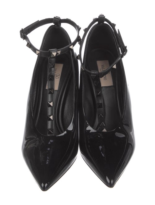 Valentino Patent Leather T-Strap Pumps