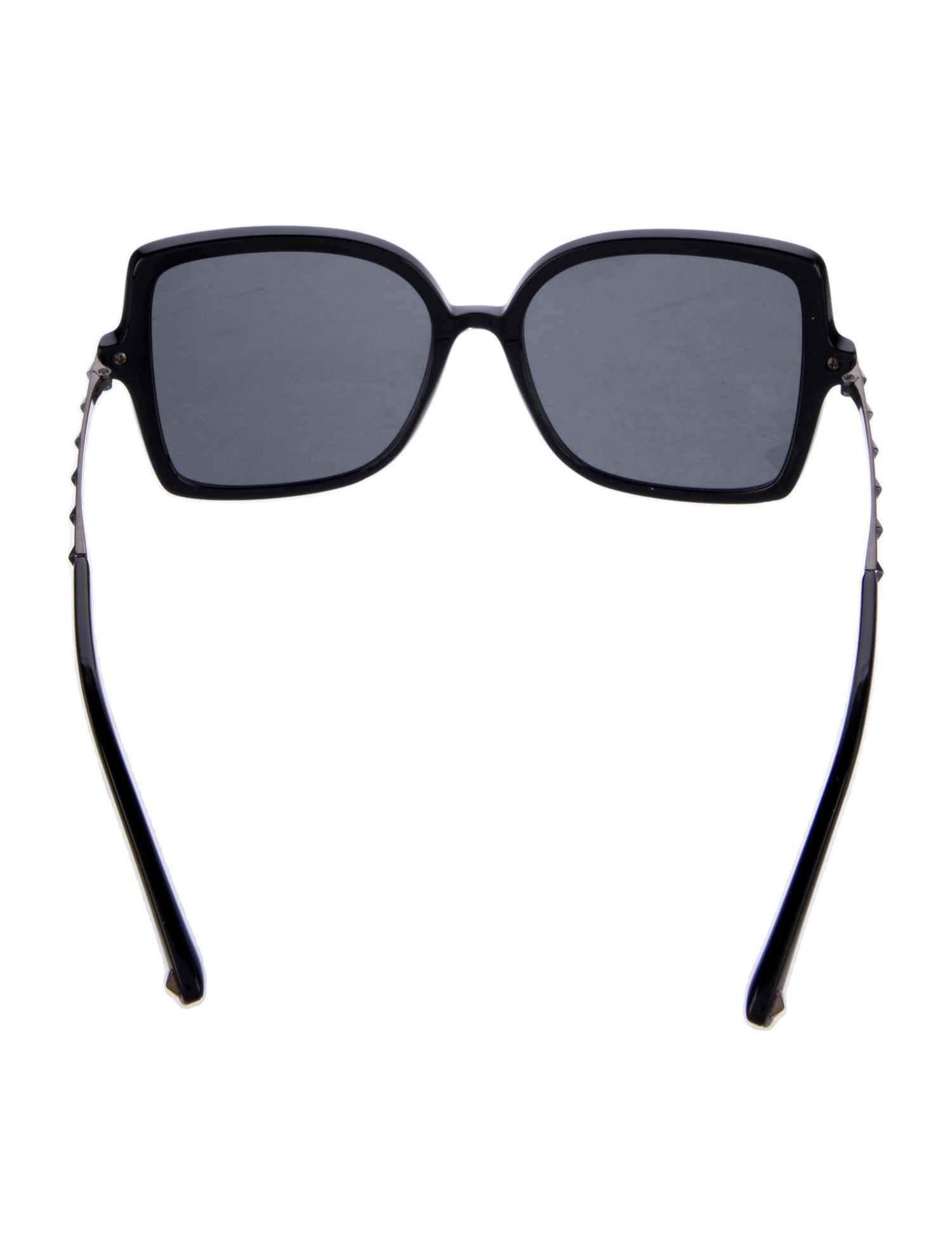 Valentino Rockstud Accents Square Sunglasses