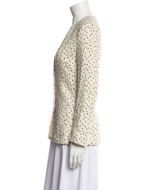Valentino Polka Dot Print Blazer