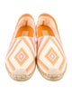 Valentino Primavera Print Canvas Espadrilles