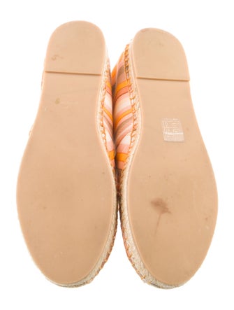 Valentino Primavera Print Canvas Espadrilles