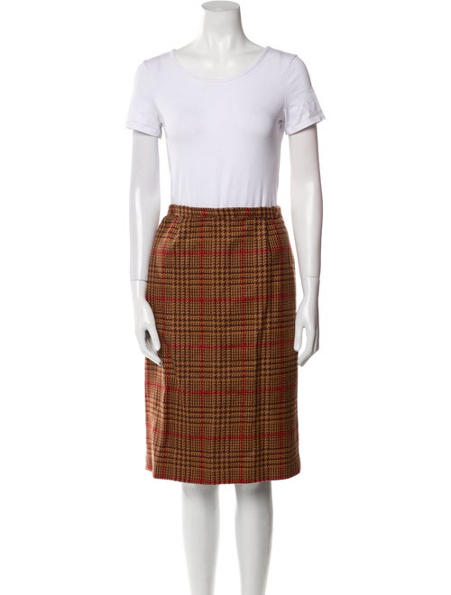 Valentino Houndstooth Print Skirt Set