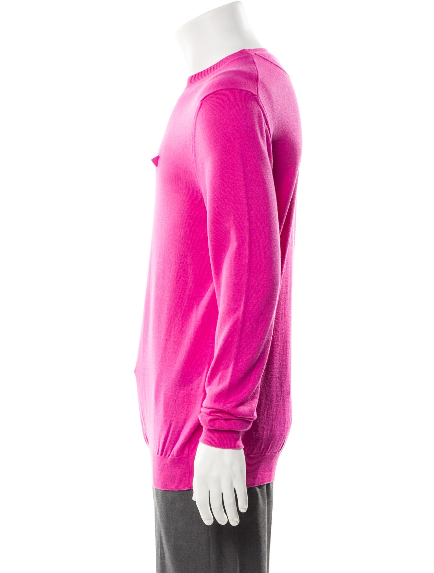 Valentino Virgin Wool Crew Neck Pullover