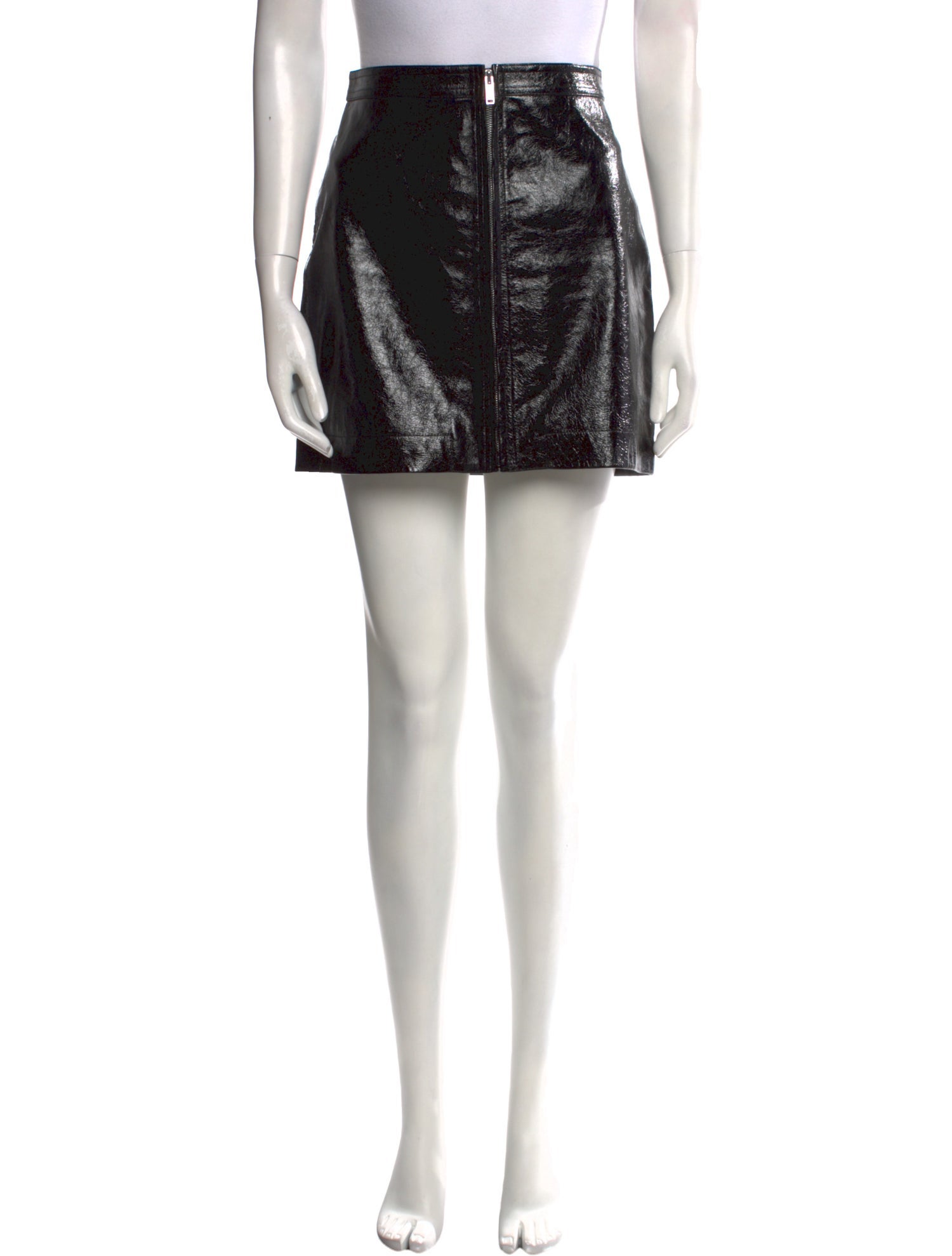 Valentino Leather Mini Skirt w/ Tags