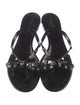Valentino Rockstud Accents Rubber Slides