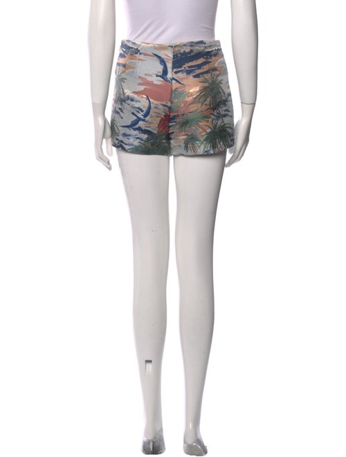Valentino Printed Mini Shorts