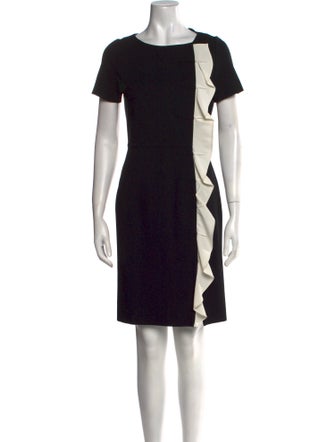 Valentino Printed Knee-Length Dress