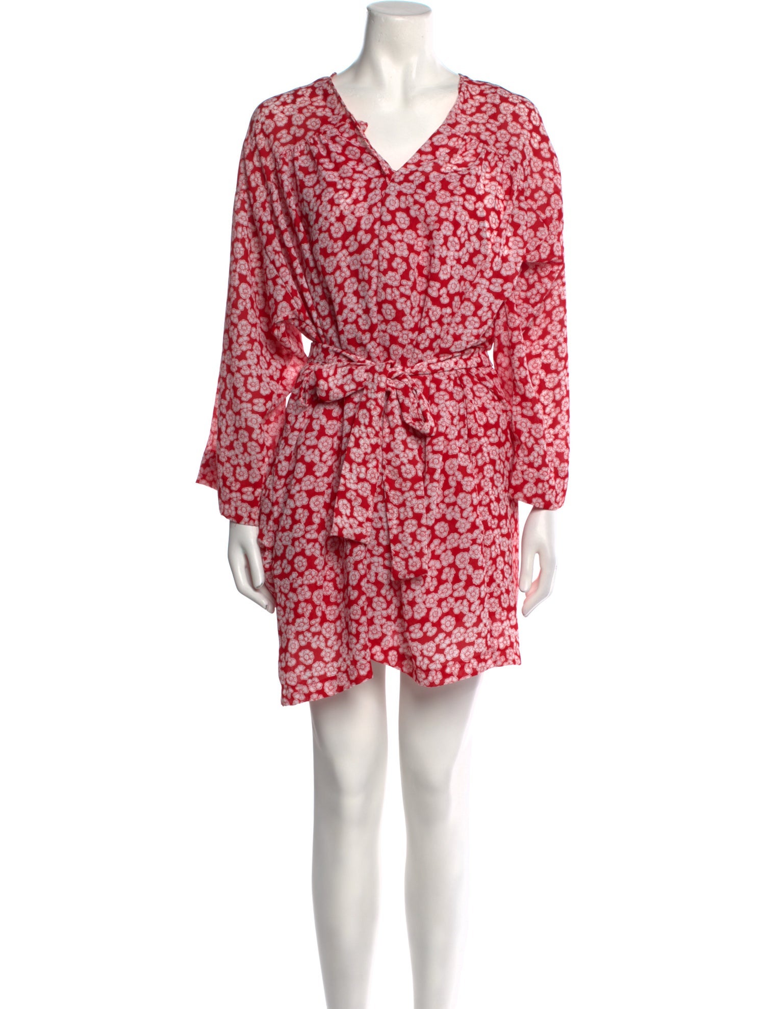 Valentino Floral Print Mini Dress