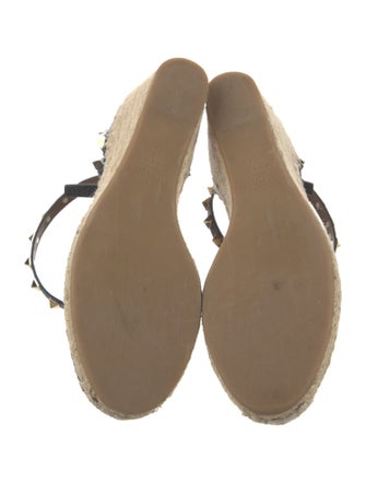 Valentino Leather Studded Accents D'Orsay Pumps