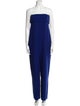 Valentino Silk Strapless Jumpsuit