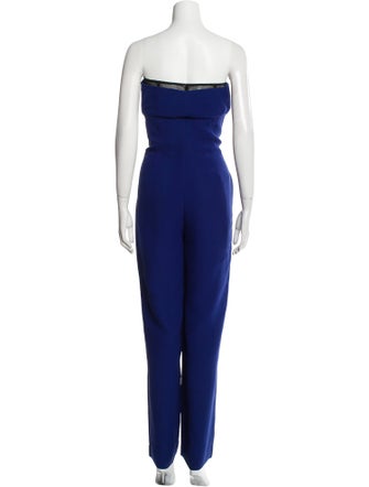 Valentino Silk Strapless Jumpsuit