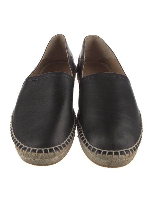 Valentino Leather Espadrilles