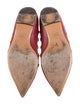 Valentino Leather Studded Accents Flats