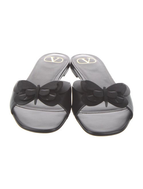 Valentino Leather Slides