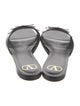 Valentino Leather Slides