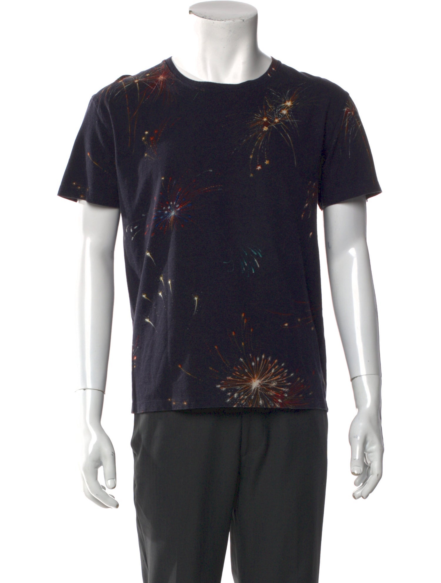 Valentino Graphic Print Crew Neck T-Shirt