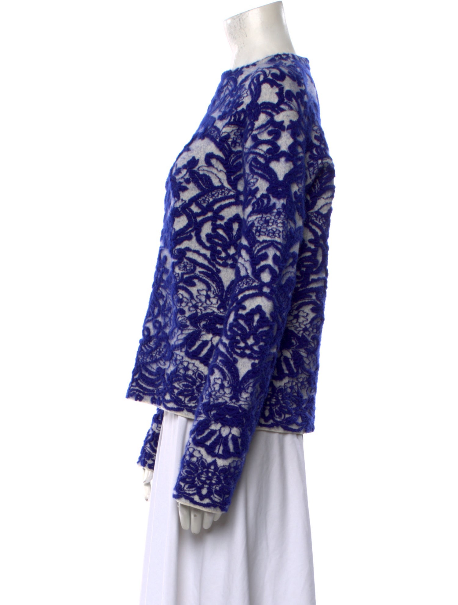 Valentino Wool Printed Top