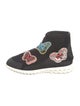 Valentino Printed Embroidered Accent Sock Sneakers