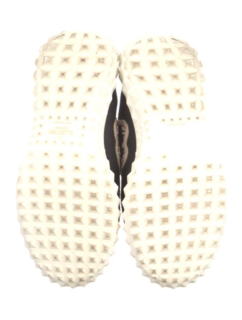 Valentino Printed Embroidered Accent Sock Sneakers