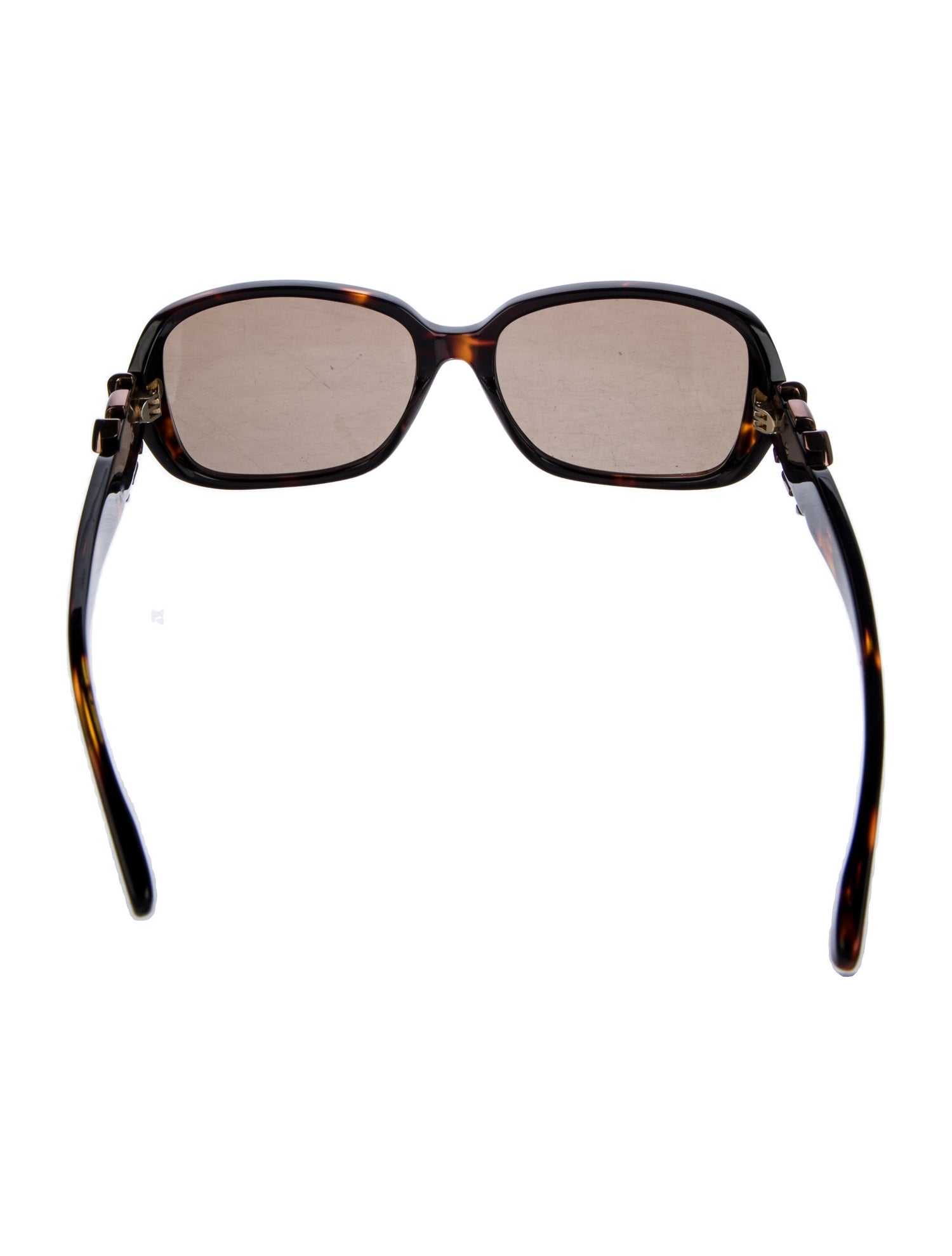 Valentino Rockstud Accents Square Sunglasses