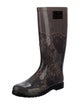 Valentino Rubber Printed Rain Boots