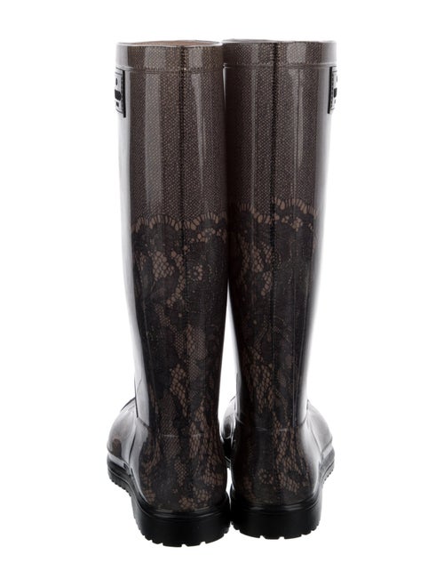 Valentino Rubber Printed Rain Boots