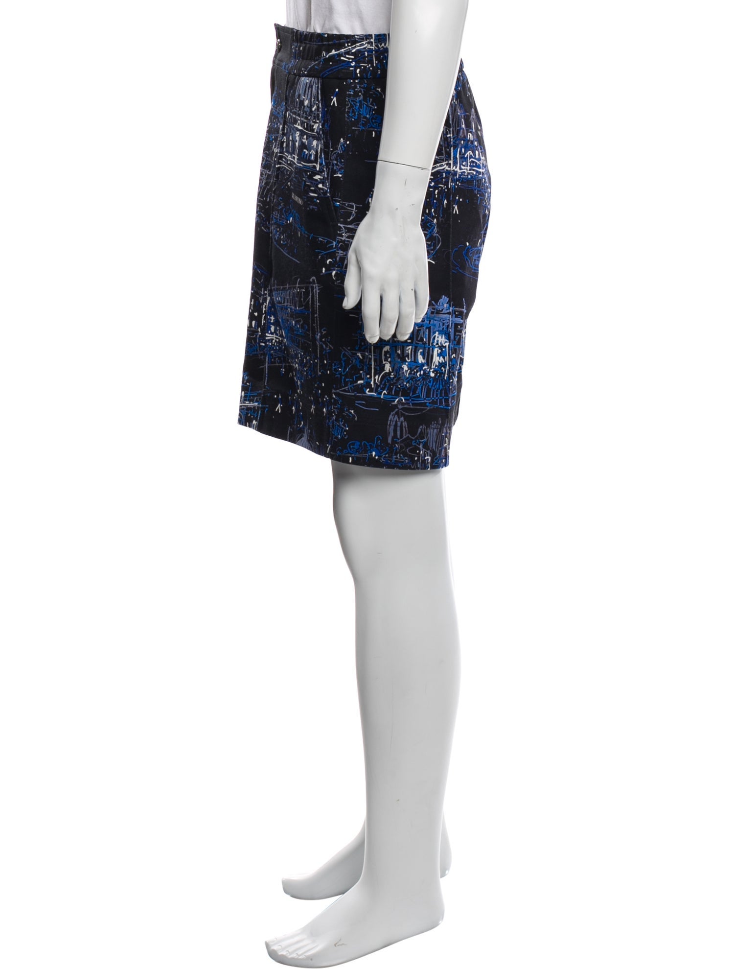 Valentino Printed Jogger Shorts