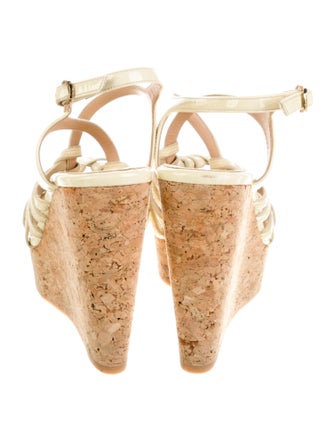 Valentino Patent Leather Espadrilles