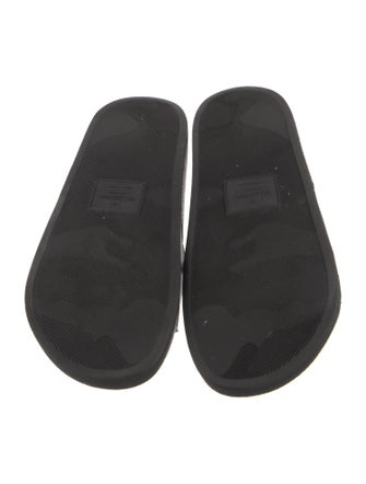 Valentino Rockstud Accents Rubber Slides