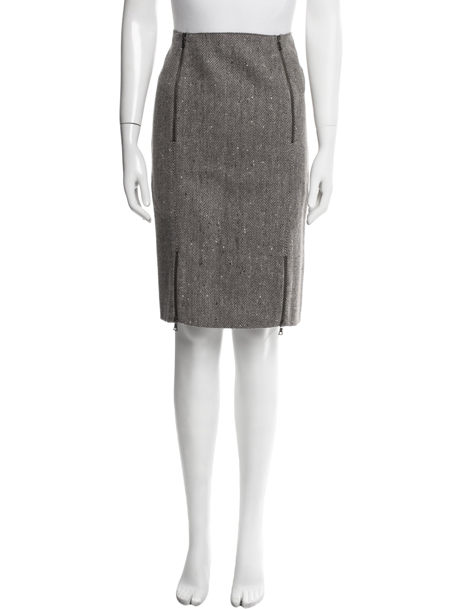 Valentino Wool Knee-Length Skirt