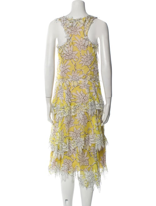 Valentino Silk Midi Length Dress