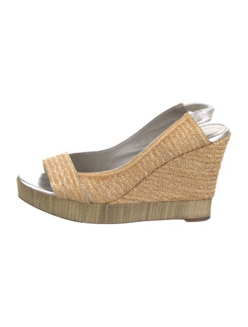 Valentino Sandals Straw Espadrilles IT 38.5 | 8.5