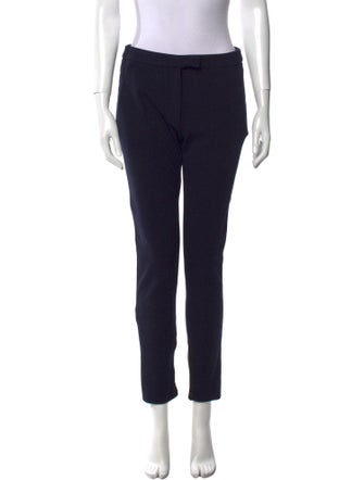 Valentino Wool Skinny Leg Pants