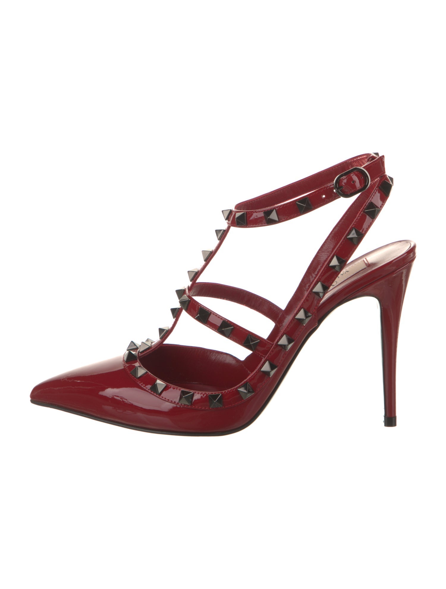 Valentino Patent Leather T-Strap Pumps