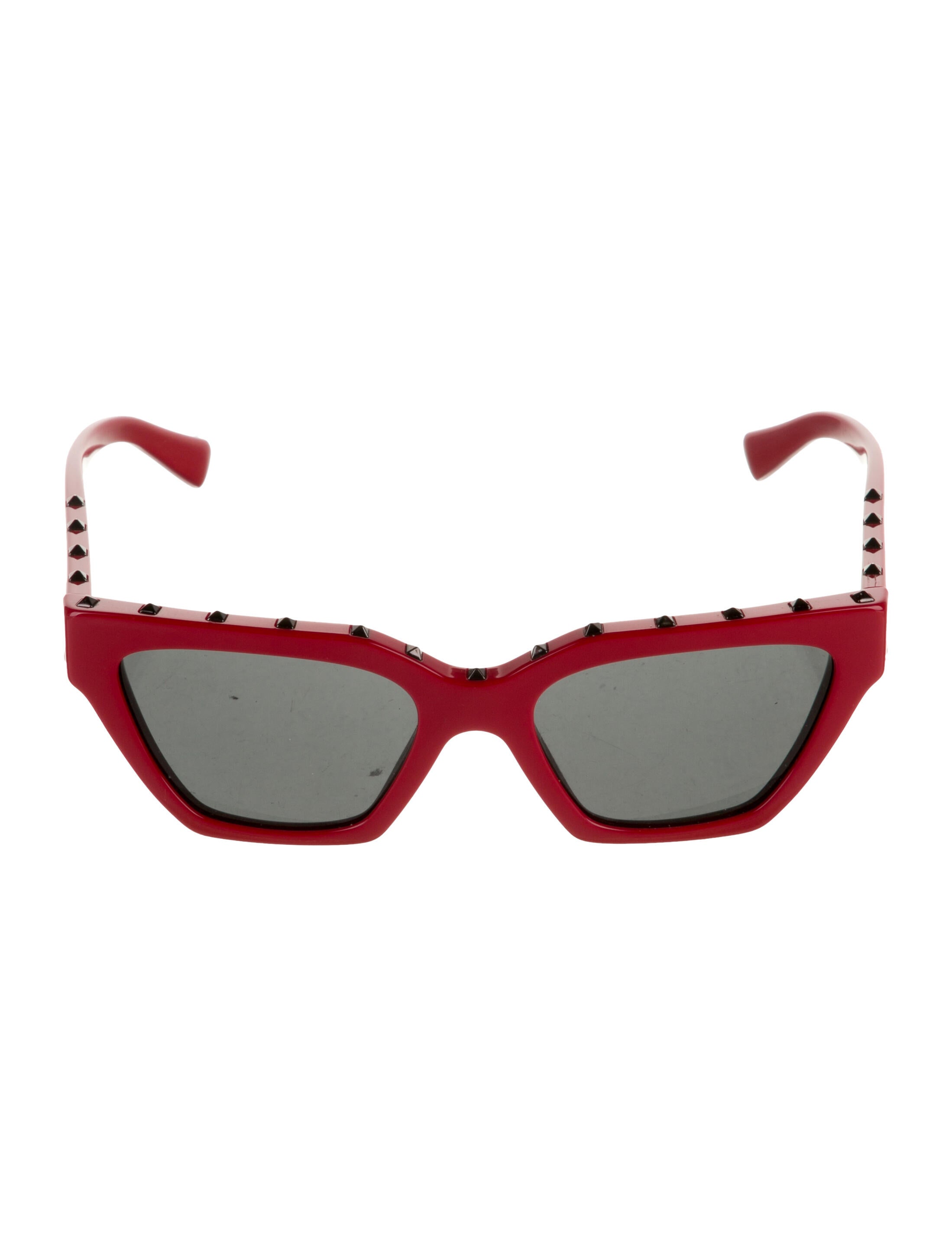 Valentino Rockstud Accents Wayfarer Sunglasses
