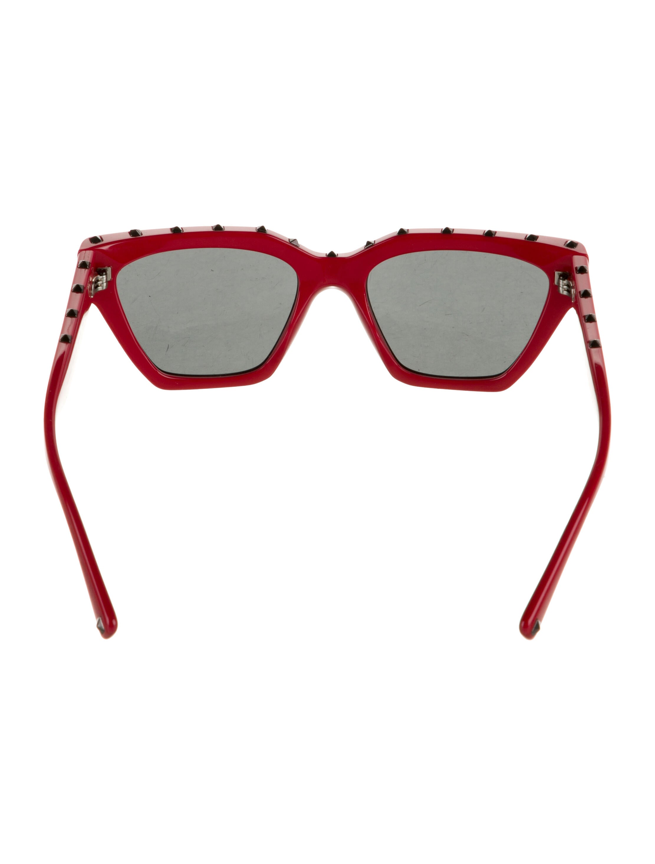 Valentino Rockstud Accents Wayfarer Sunglasses