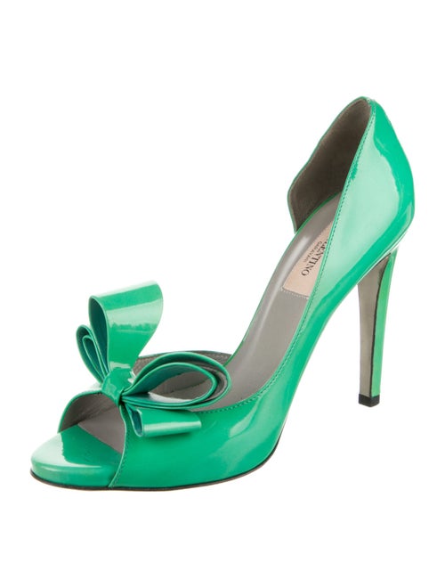 Valentino Leather D'Orsay Pumps