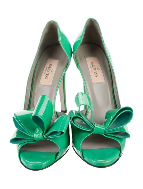 Valentino Leather D'Orsay Pumps