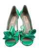 Valentino Leather D'Orsay Pumps